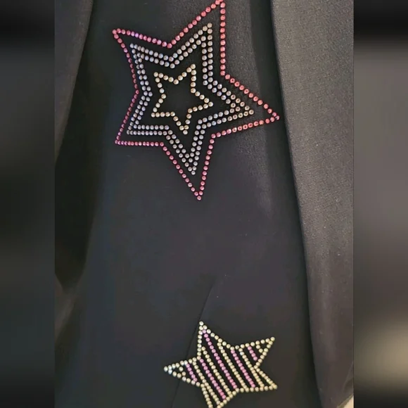 Cinq à Sept Star Embellished 'Cheyenne' Blazer Retail $699-US8-NO FLAWS - Picture 10 of 12